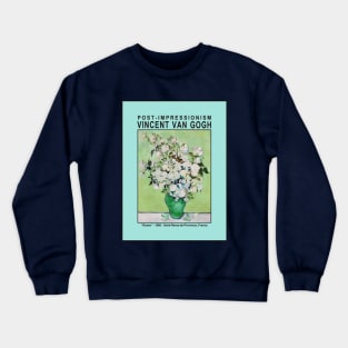 Roses by Van Gogh Crewneck Sweatshirt